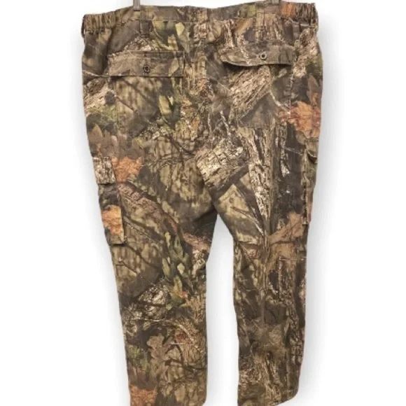 Mossy Oak Cargo Camo Mens Pants XXL (44-46) Walking Hiking Fishing Hunting Sport - Picture 2 of 12
